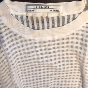 ALL SAINTS white tee